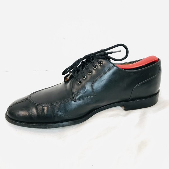 Salvatore Ferragamo Split toe Derby Black Men 9.5D - Picture 2 of 9